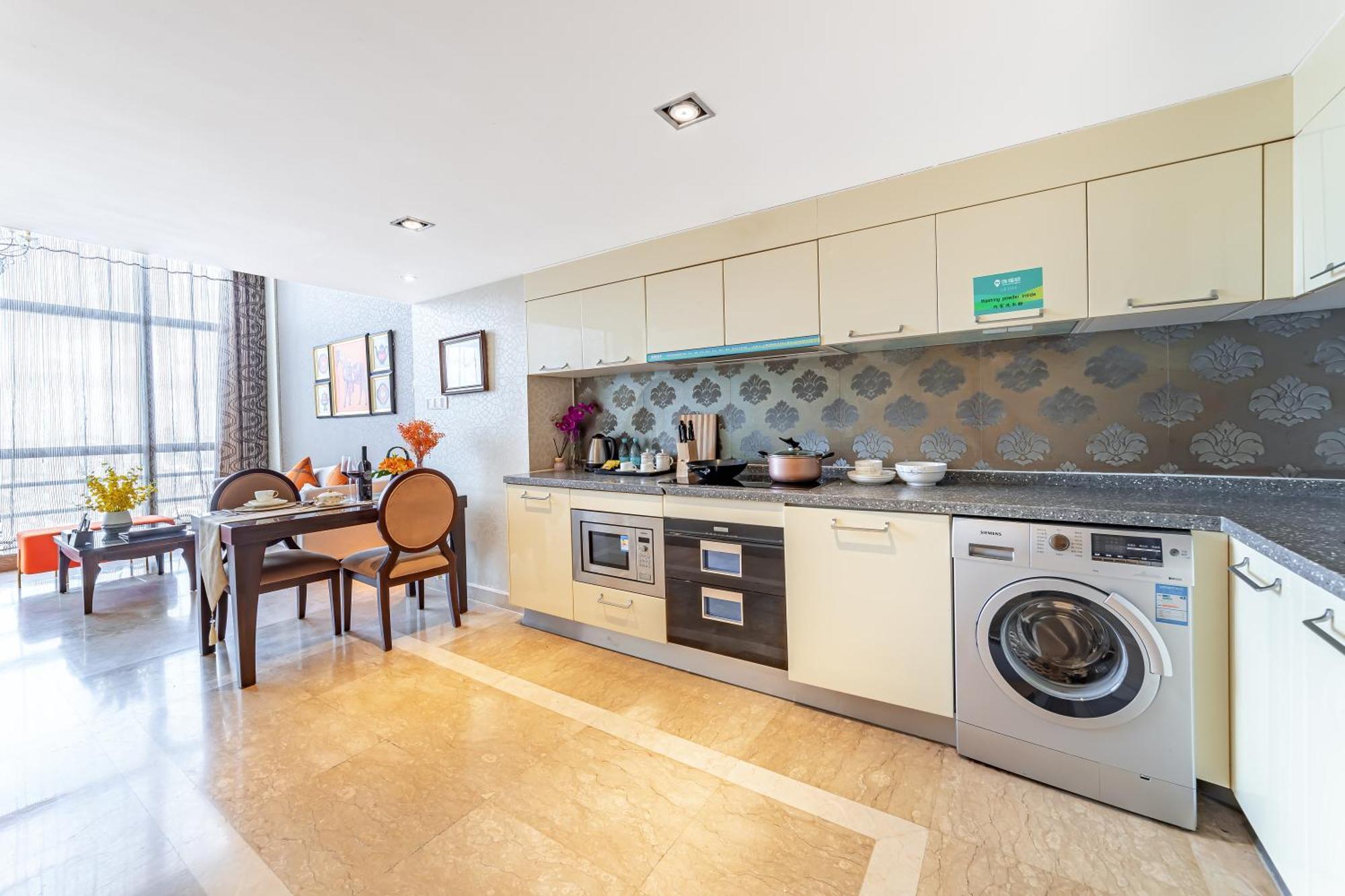 Waifiden Guangzhou Grand View Golden Palace Apartment - Free Shuttle Bus During The Canton Fair Εξωτερικό φωτογραφία
