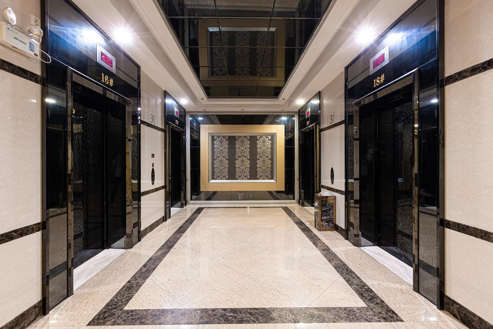 Waifiden Guangzhou Grand View Golden Palace Apartment - Free Shuttle Bus During The Canton Fair Εξωτερικό φωτογραφία