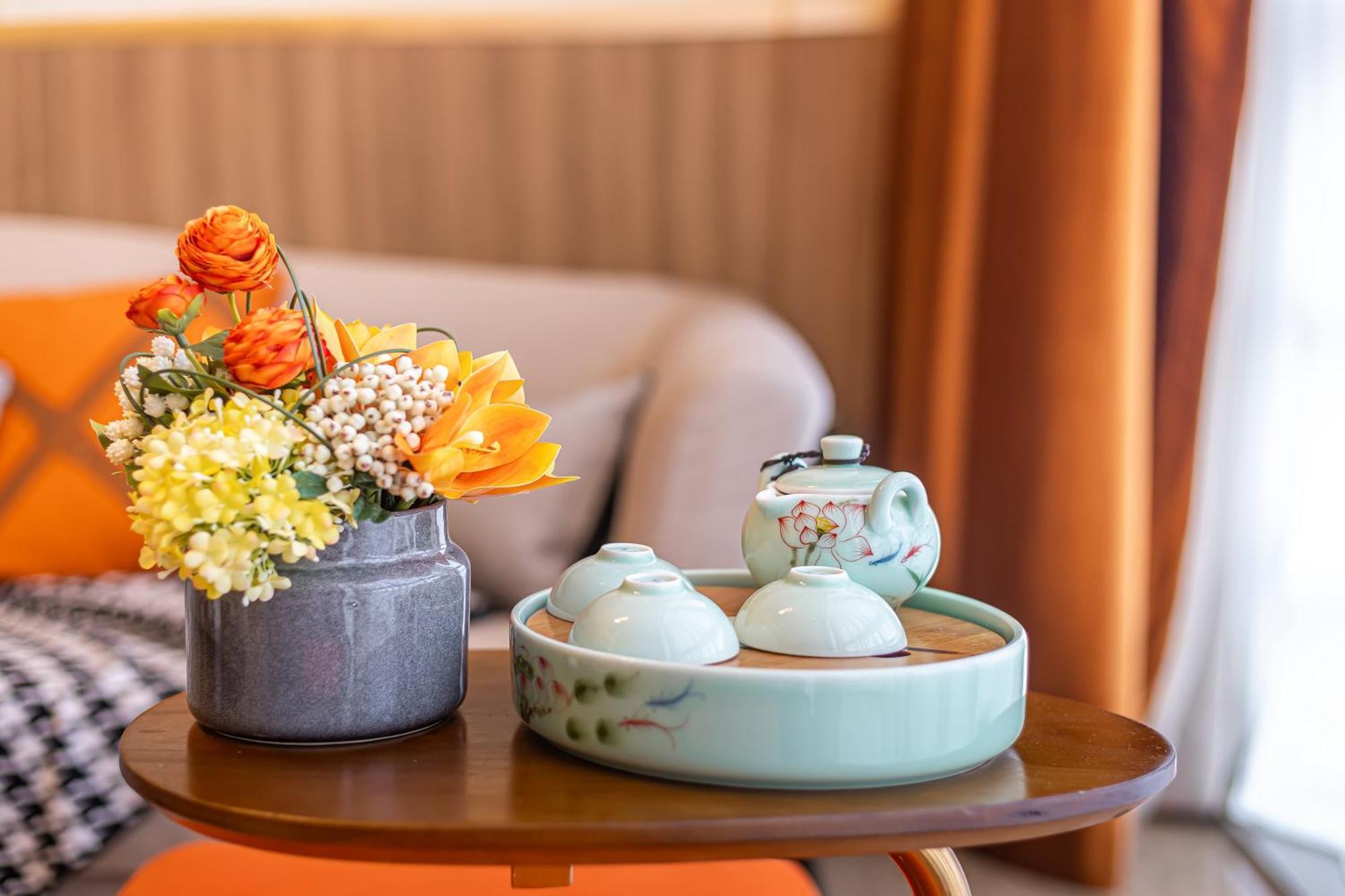 Waifiden Guangzhou Grand View Golden Palace Apartment - Free Shuttle Bus During The Canton Fair Εξωτερικό φωτογραφία