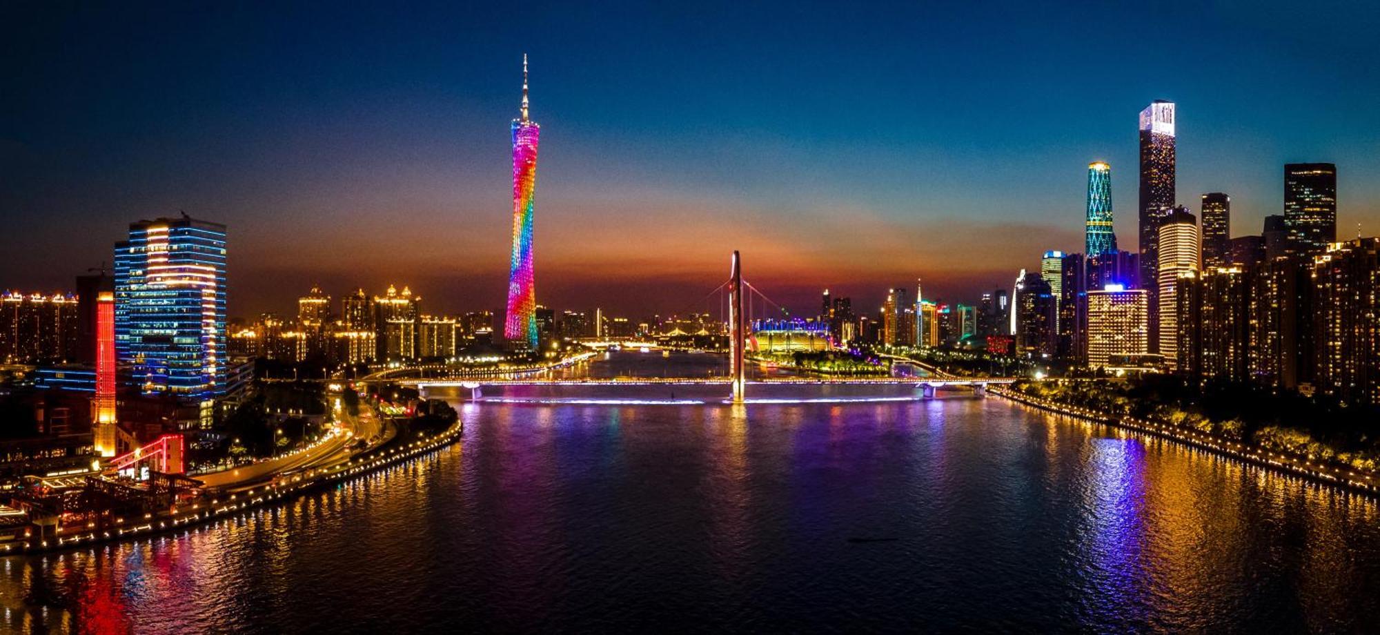 Waifiden Guangzhou Grand View Golden Palace Apartment - Free Shuttle Bus During The Canton Fair Εξωτερικό φωτογραφία