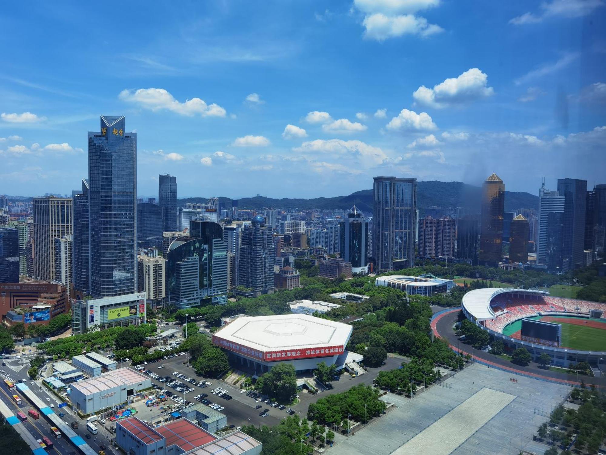 Waifiden Guangzhou Grand View Golden Palace Apartment - Free Shuttle Bus During The Canton Fair Εξωτερικό φωτογραφία