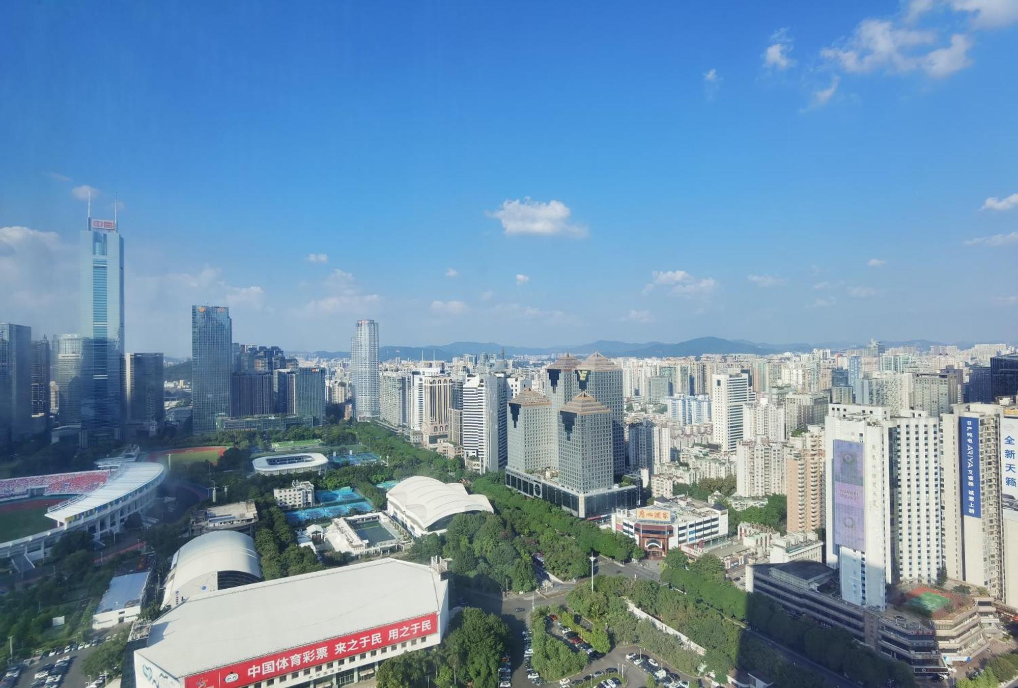 Waifiden Guangzhou Grand View Golden Palace Apartment - Free Shuttle Bus During The Canton Fair Εξωτερικό φωτογραφία