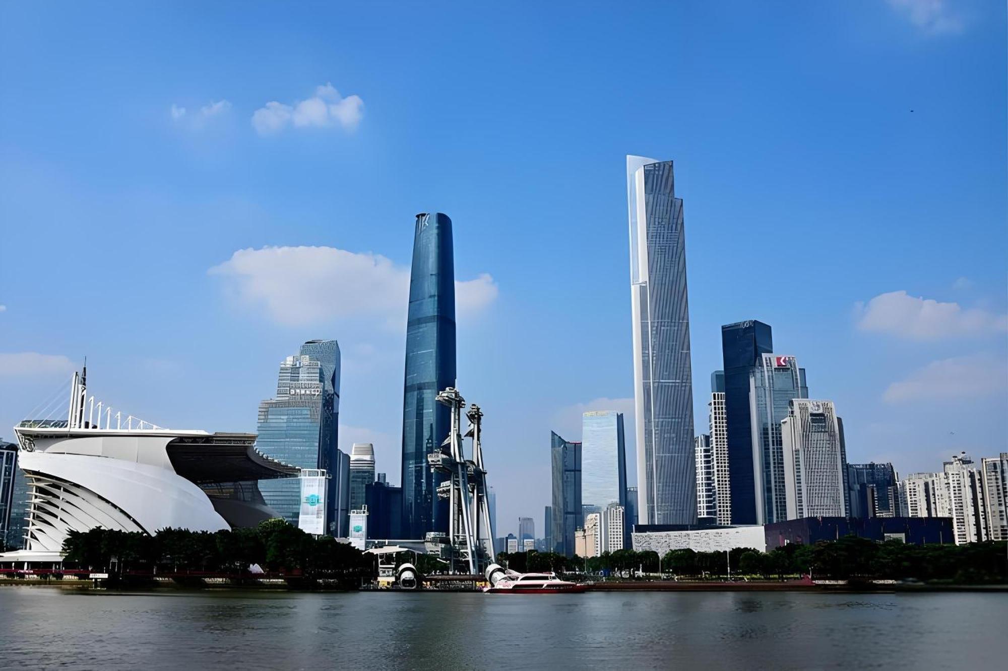 Waifiden Guangzhou Grand View Golden Palace Apartment - Free Shuttle Bus During The Canton Fair Εξωτερικό φωτογραφία