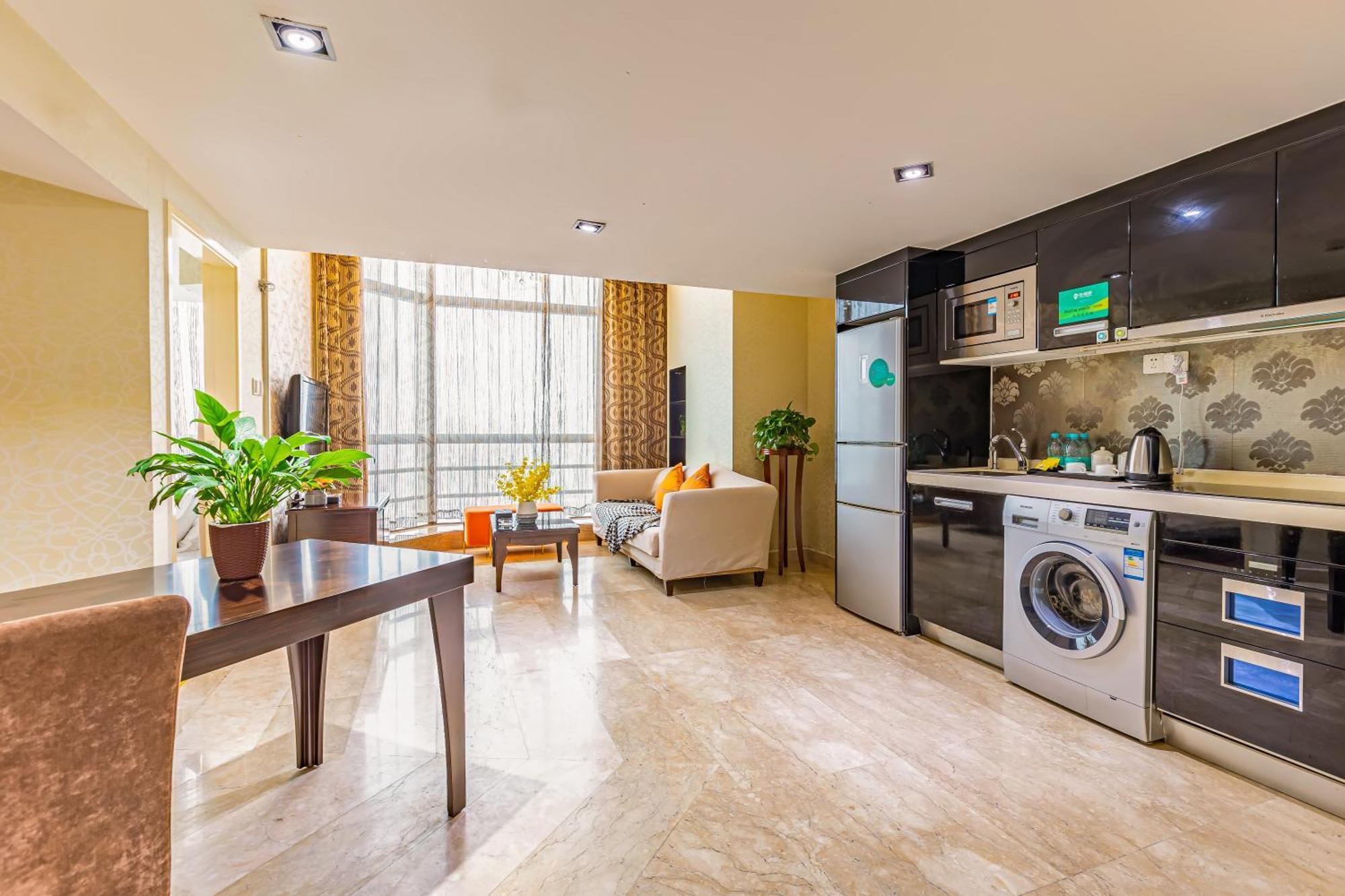 Waifiden Guangzhou Grand View Golden Palace Apartment - Free Shuttle Bus During The Canton Fair Δωμάτιο φωτογραφία